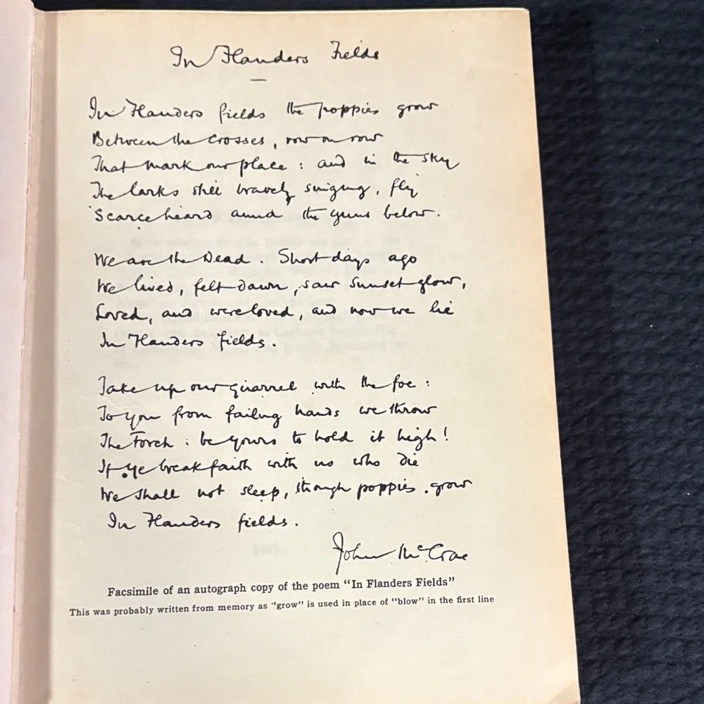 In Flanders fields first edition - Picture 6 of 13